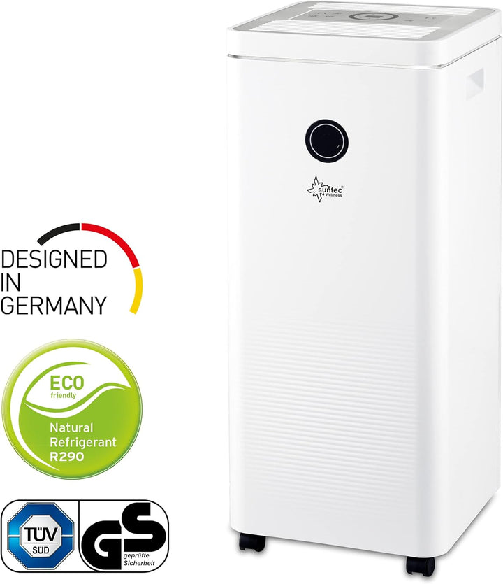 SUNTEC DryFix 16 select APP Luftentfeuchter – Für Räume bis 42 m2 bzw. 100 m3 – Entfeuchter mit App
