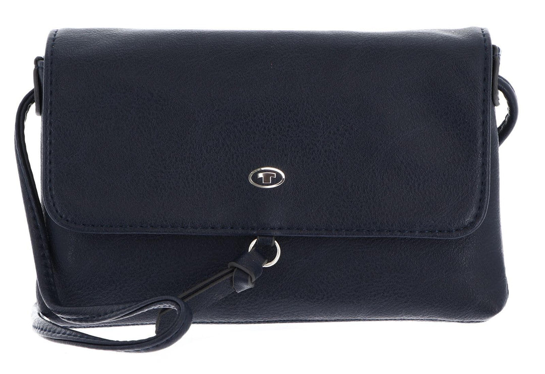 TOM TAILOR bags Luna Damen Umhängetasche Umschlagtasche Dark Blue 20 x 2 x 12,5, Dark Blue 20 x 2 x