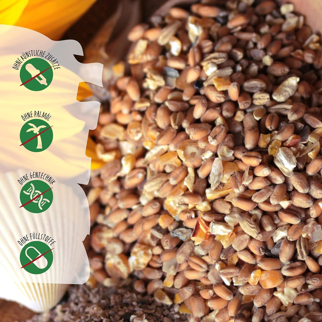 WachtelGold Körnermix - 25kg Wachtelfutter, Hühnerfutter - Körnerfutter ohne Gentechnik