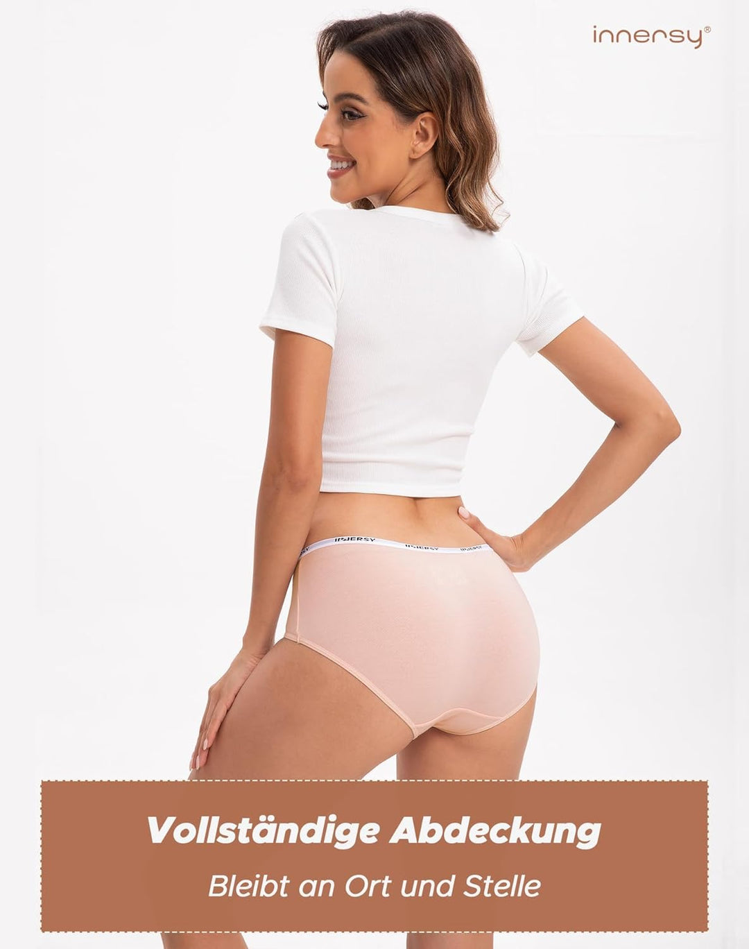 INNERSY Unterhosen Damen Baumwolle Slips Mehrpack Hipster Bequem Unterwäsche 6er Pack XS Grundlagen,