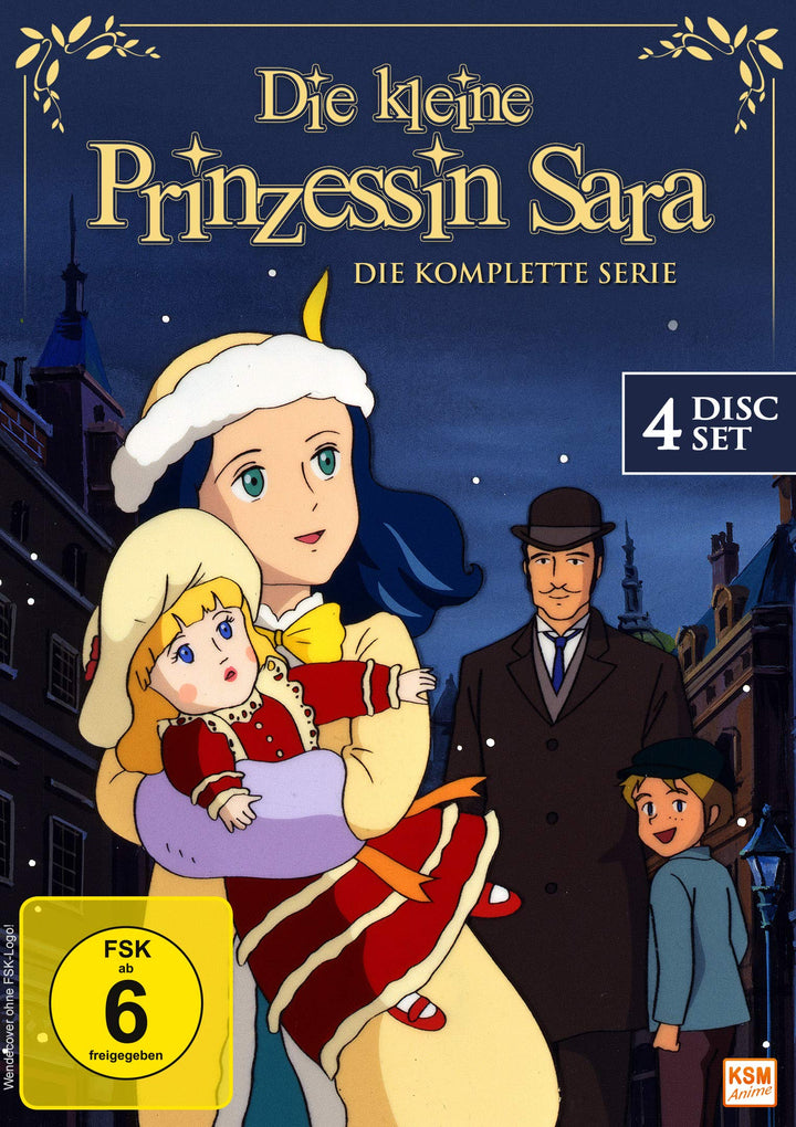 Die kleine Prinzessin Sara - Gesamtedition [4 DVDs], DVD