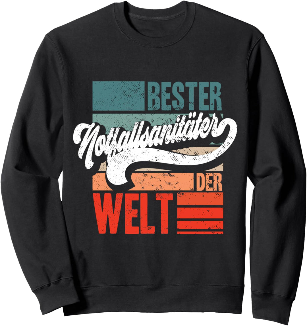 Bester Notfallsanitäter Der Welt Spruch Rettungsdienst Sweatshirt