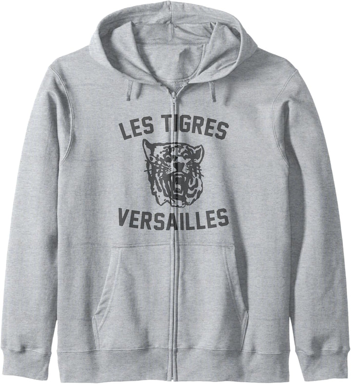 Les Tigres Versailles Frankreich Französische Tigers Trendy Design Kapuzenjacke