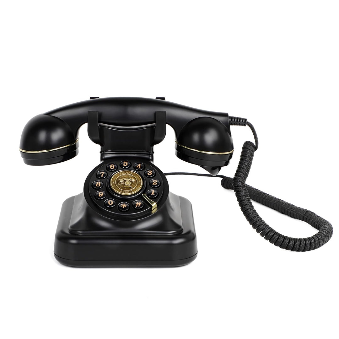RDYMONKEY Audio-Gästebuch Hochzeit, Retro-Telefon für persönliche Sprachnachrichten, Gästebuch Alter