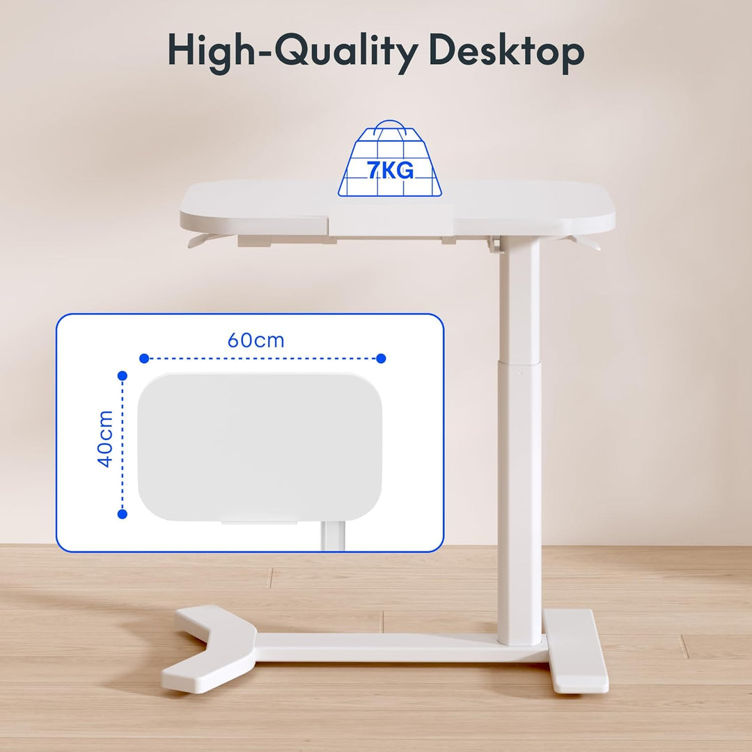 FLEXISPOT Beistelltisch H5 - Flexibler Laptoptisch und Betttisch mit neigbarer Tischplatte, höhenver