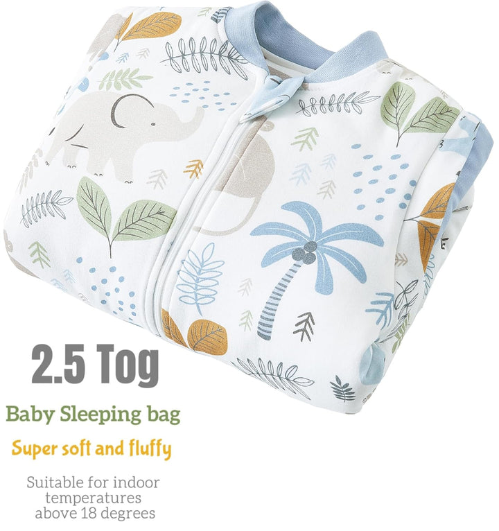 Chilsuessy Baby Winterschlafsack Schlafsack mit Füssen Warm Kinder Ganzjahres Winter Schlafsack Schl