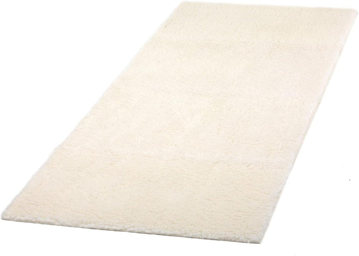 Bodhi Schurwoll-Yogamatte Natur | Schurwollmatte | 100% Schafschurwolle (1200 g/m²)| Weich &amp; Isolier