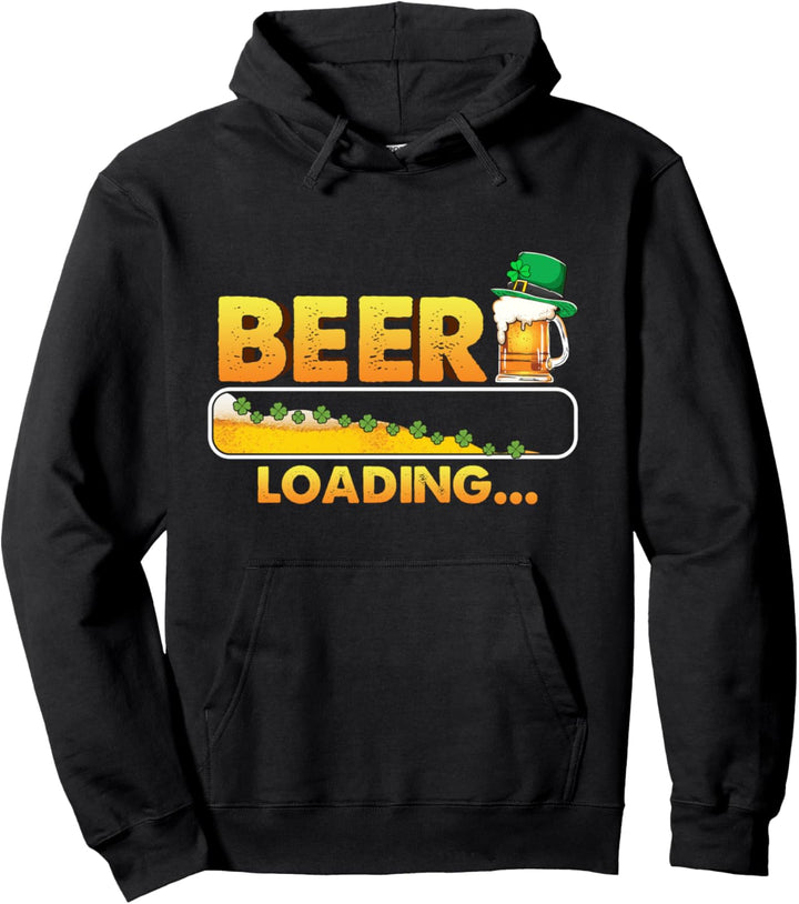 Lustiges Bier Trinker Fan Oktoberfest Party Beer Loading Pullover Hoodie