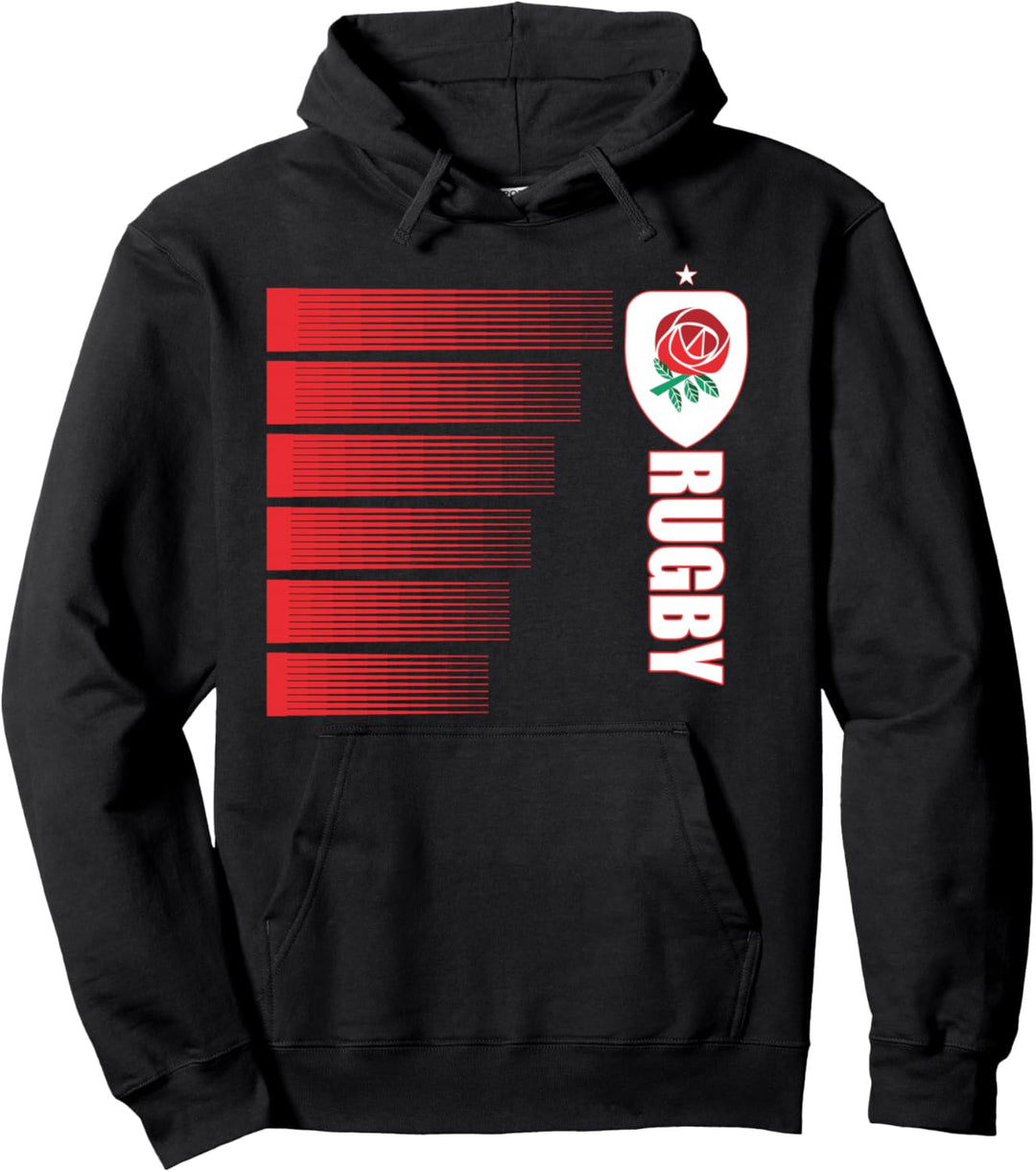England Rugby-Trikot englisch Rugby 2-seitige Pullover Hoodie