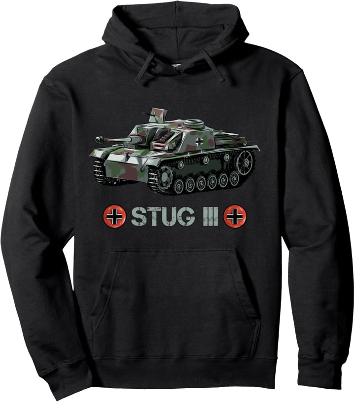 Weltkrieg 2 Deutscher Panzer StuG III Ausf. G Pullover Hoodie