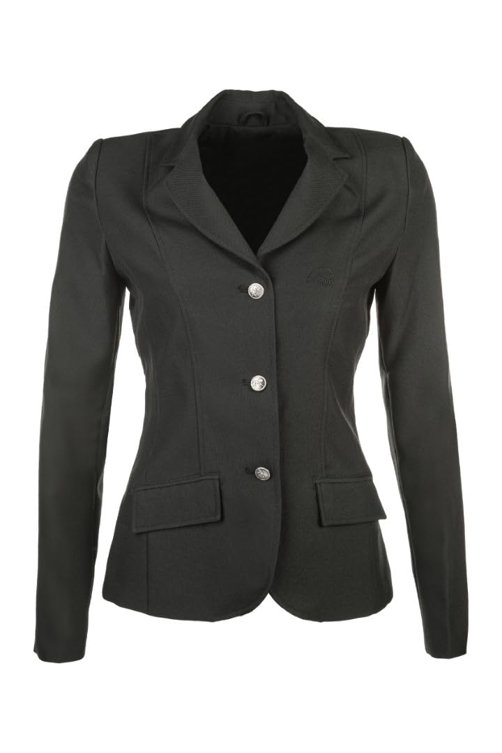 HKM 3341 Turnierjacket Marburg, Reitjacket Reitjacke schwarz Damen 44 44 Schwarz, 44 Schwarz