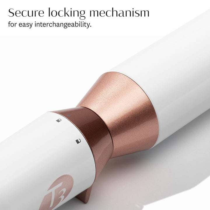 T3 Austauschbare Lockenstab - und Stylingaufsätze Loose Waves Stylingstab, 38 mm, austauschbar, Loos