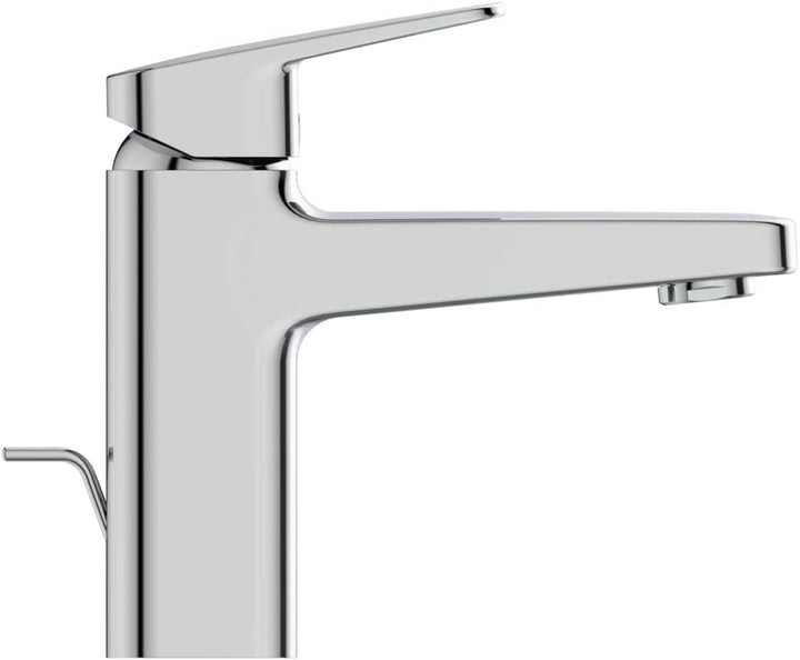 Ideal Standard BD276AA Ceraplan Waschtischarmatur mit Zugknopf-Ablaufgarnitur Auslaufhöhe 88mm EasyF