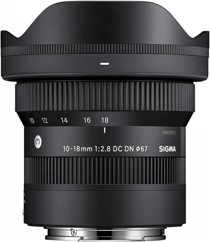 SIGMA Objectif 10-18mm f/2.8 DC DN Compatible Sony E