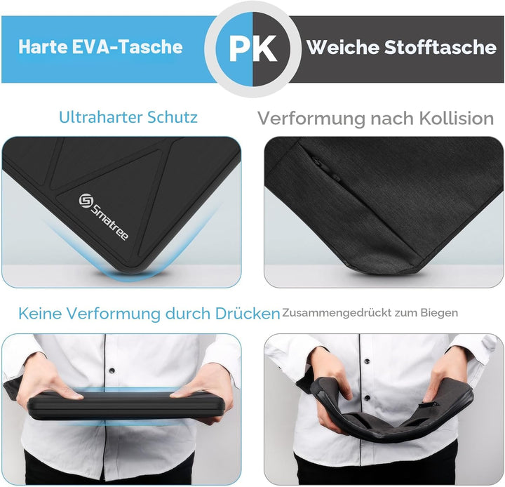 Smatree Hard Eva Schutzhülle Tasche Kompatibel für 16 Zoll MSI Raider GE68 HX 14V, MSI Vector 16 HX