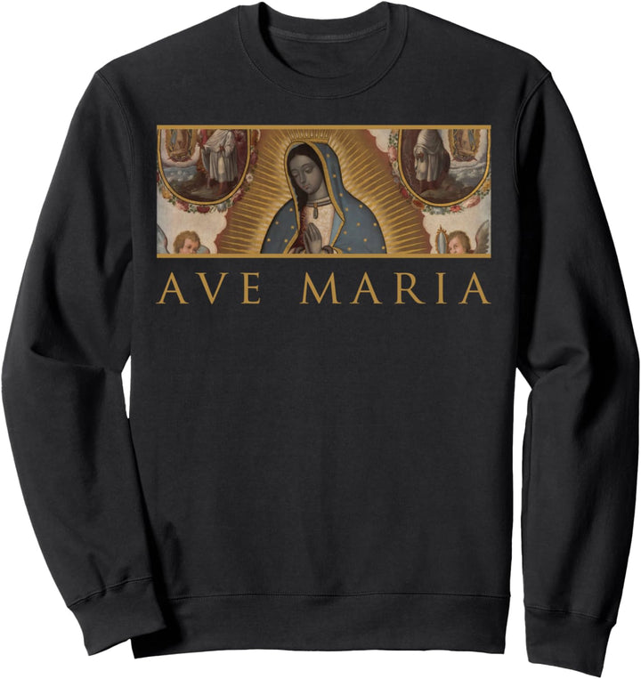 Unsere Liebe Frau von Guadalupe katholische Ave Maria traditionell Sweatshirt