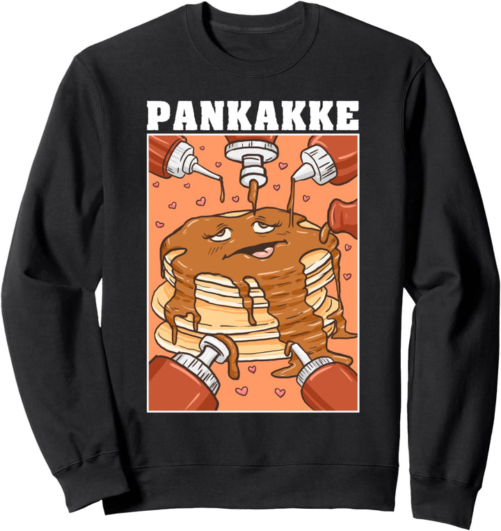 Pankakke Frech Pancake Bukakke Ecchi Hentai Pun Sweatshirt