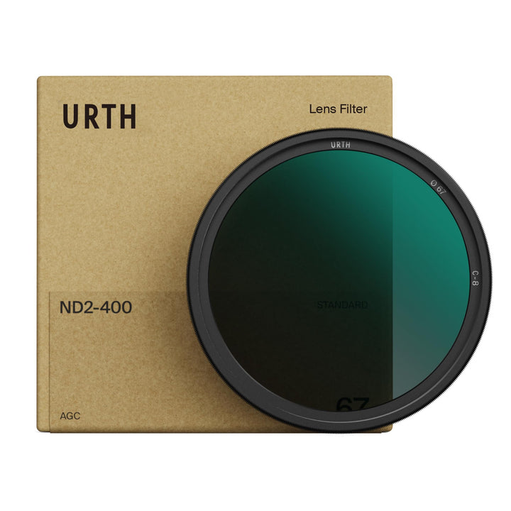 Urth 77 mm Variabler Graufilter ND2-400 (1-8.6 Stop) ND Filter 77mm, 77mm