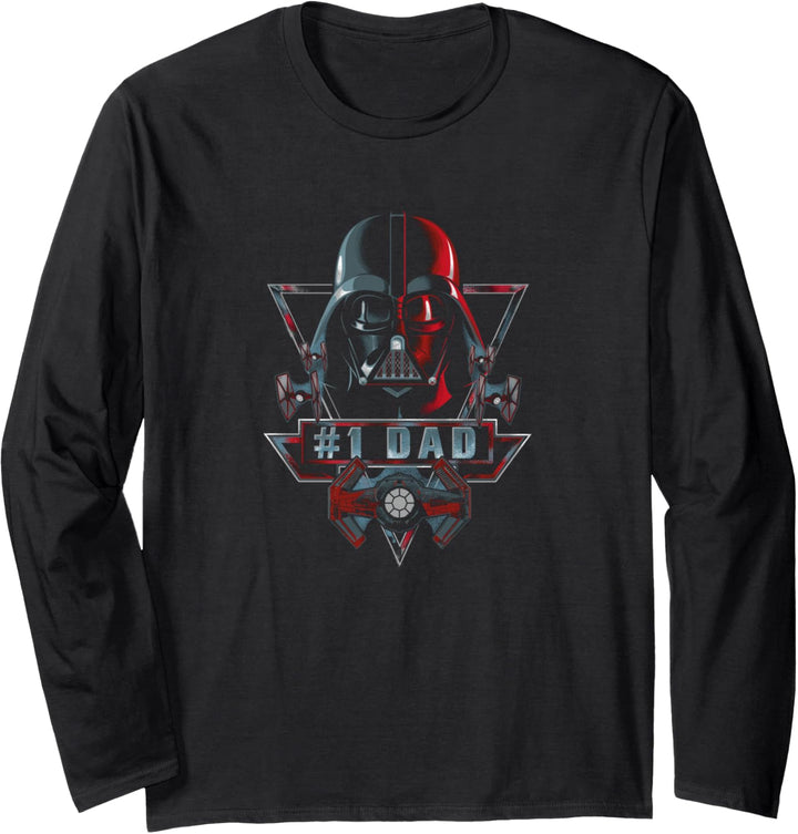 Star Wars Darth Vader #1 Dad Collage Langarmshirt