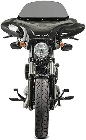 Batwing Windschild für Honda Shadow VT 125 C Verkleidung rauchgrau
