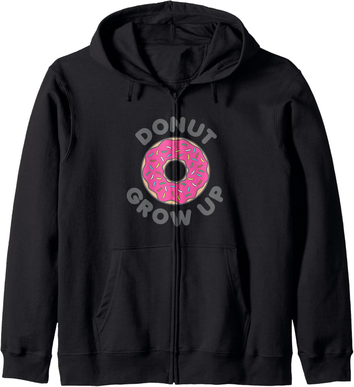 Donut Grow Up Love Strawberry Streuseln Kapuzenjacke