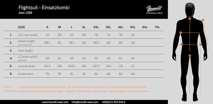 Brandit Einsatzkombi, Overall, Allround-Kombi, Grössen S bis 5XL XL Anthrazit, XL Anthrazit