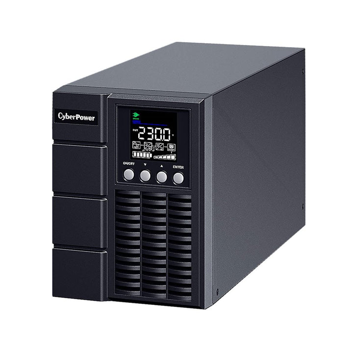 CyberPower OLS1000EA-DE Online-USV 1000VA/900W mit Doppelwandler-Topologie, Tower schwarz, reine Sin