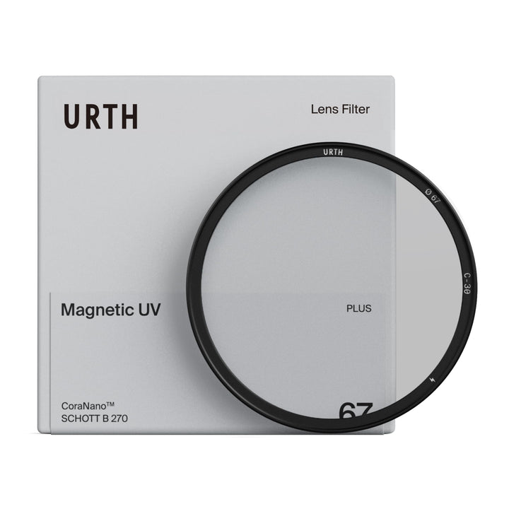 Urth 55mm Magnetisches UV Lens Filter (Plus+) 55mm Schwarz, 55mm Schwarz