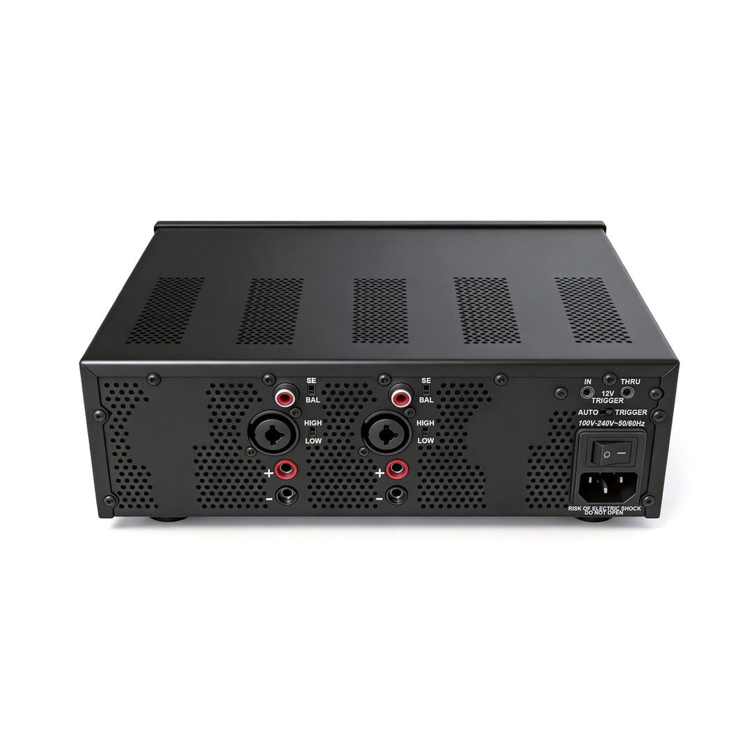 3eAudio PAM152 Multikanal-Endstufe – 2-Kanal Verstärker mit 150W pro Kanal, GaN-Netzteil, PFFB-Techn