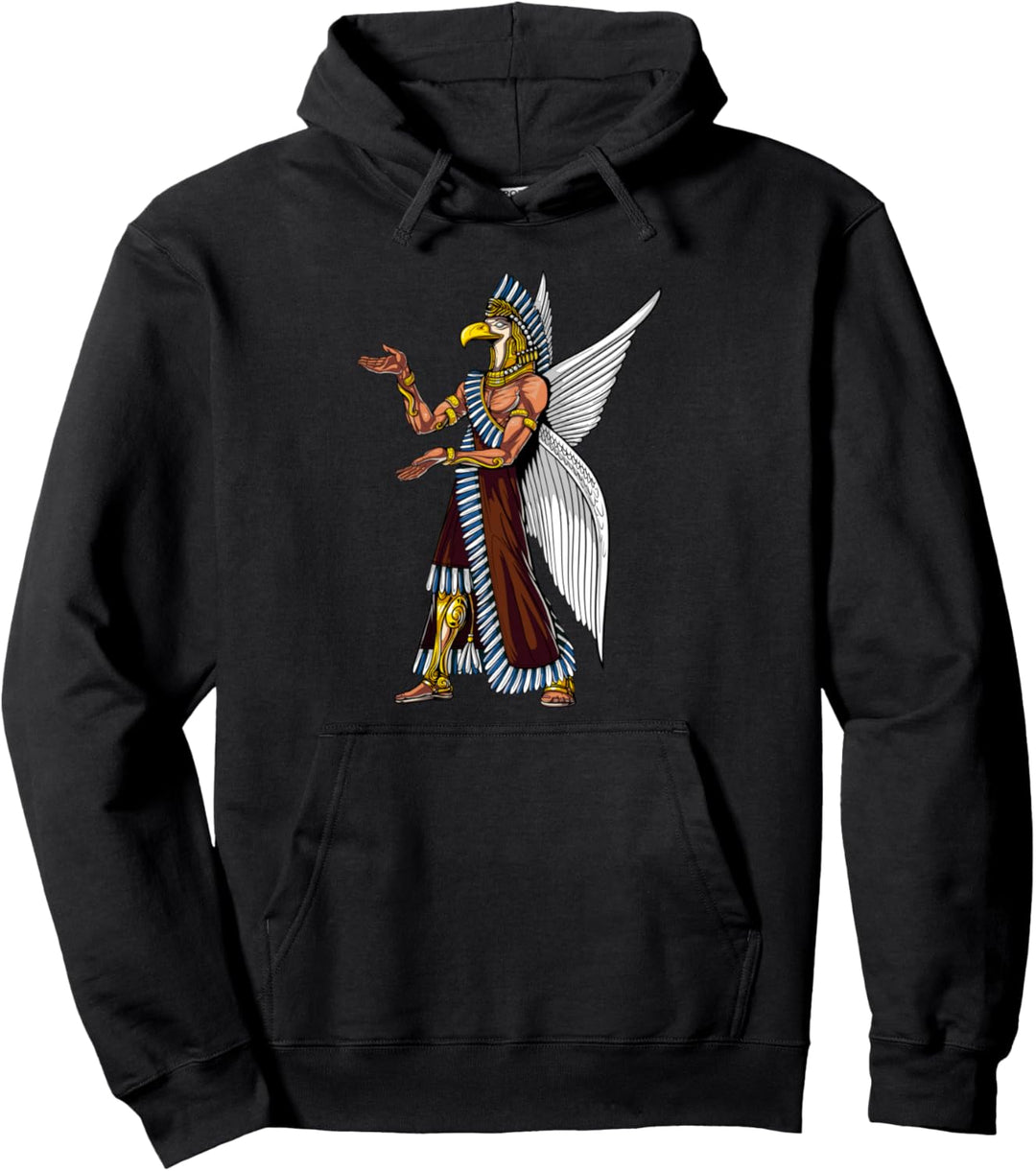 Annunaki Alien Gott Sumerische Reptilien Pullover Hoodie