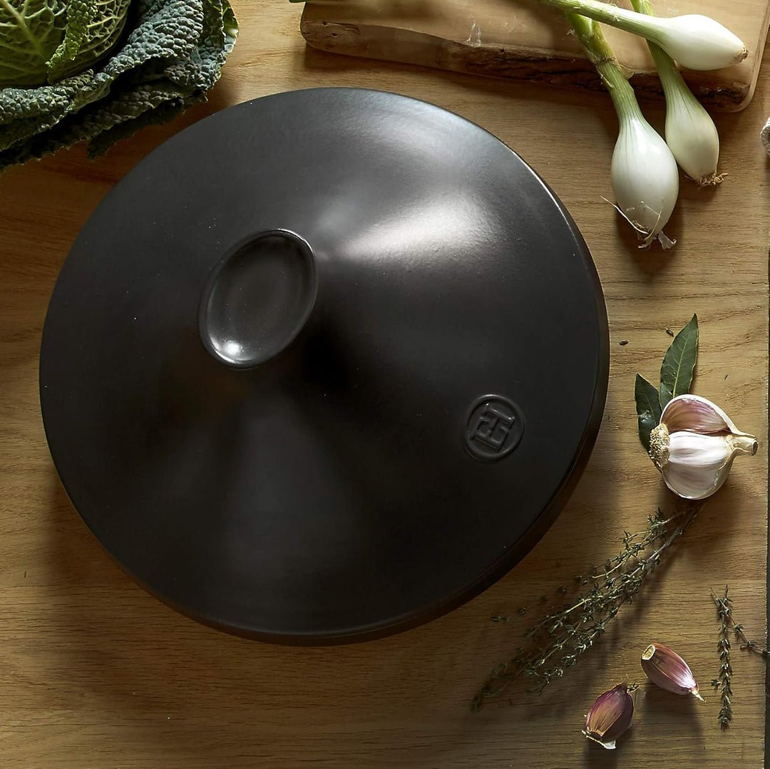Emile Henry EH7A9567 Tajine aus Keramik, 2 l, für Induktion, Durchmesser 26 cm, 4 bis 6 Personen, Fa