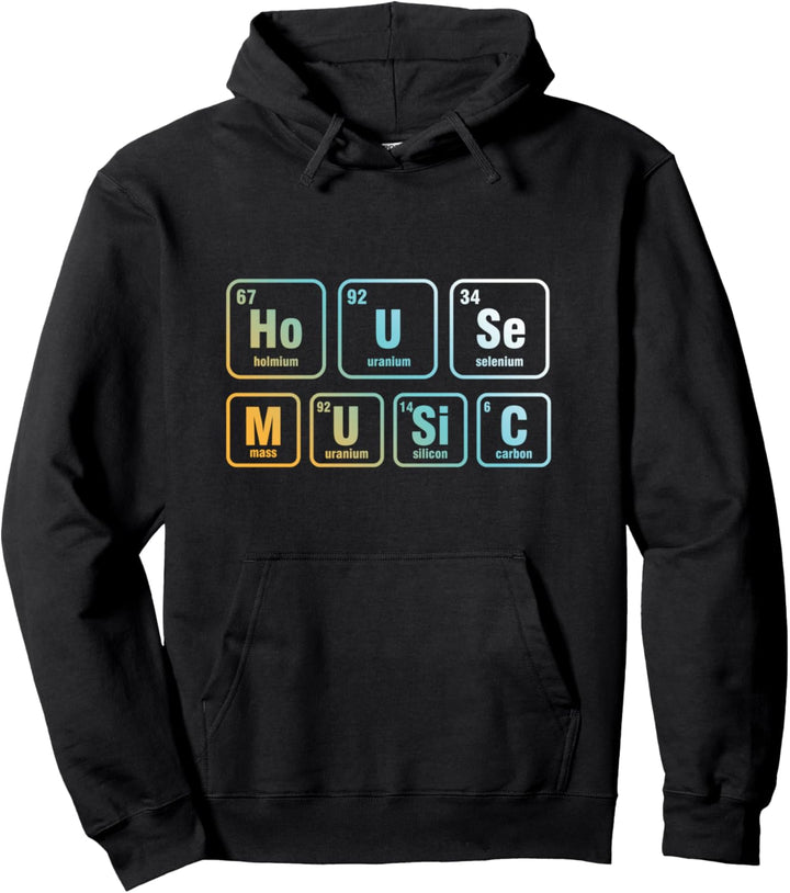 Disc Jockey DJ House Music Entspannende Elektronische Musik Pullover Hoodie