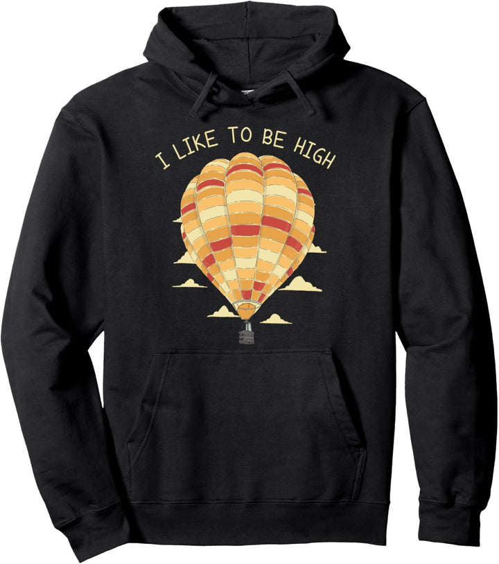 Ballonfahren Ballon Spruch Ballonfahrer Pullover Hoodie