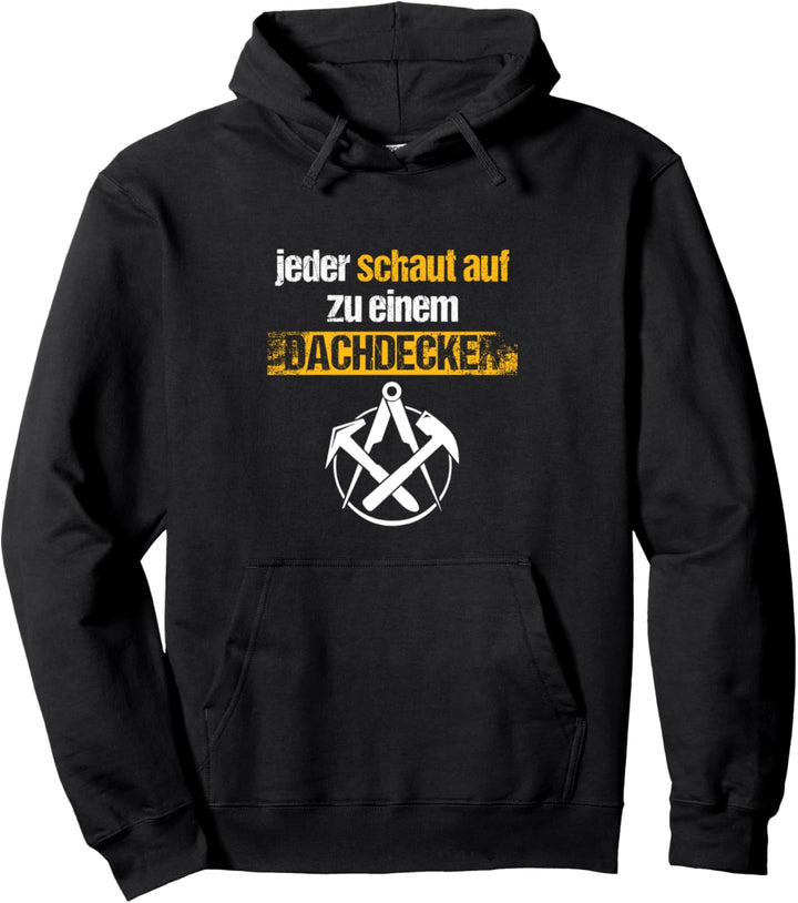 Dachdecker Dachpappe Dachmaterial Dachdecken Dach Geschenk Pullover Hoodie