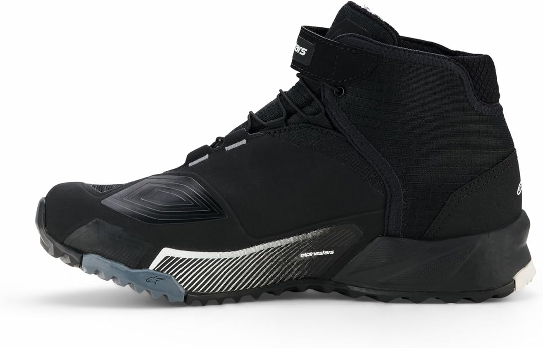 Alpinestars Nc Herren Motorradstiefel 44 EU Schwarz Grau Weiss, 44 EU Schwarz Grau Weiss