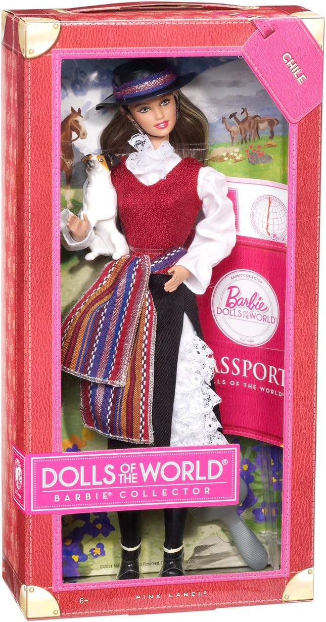 Barbie Collector Dolls of The World Chile Puppe