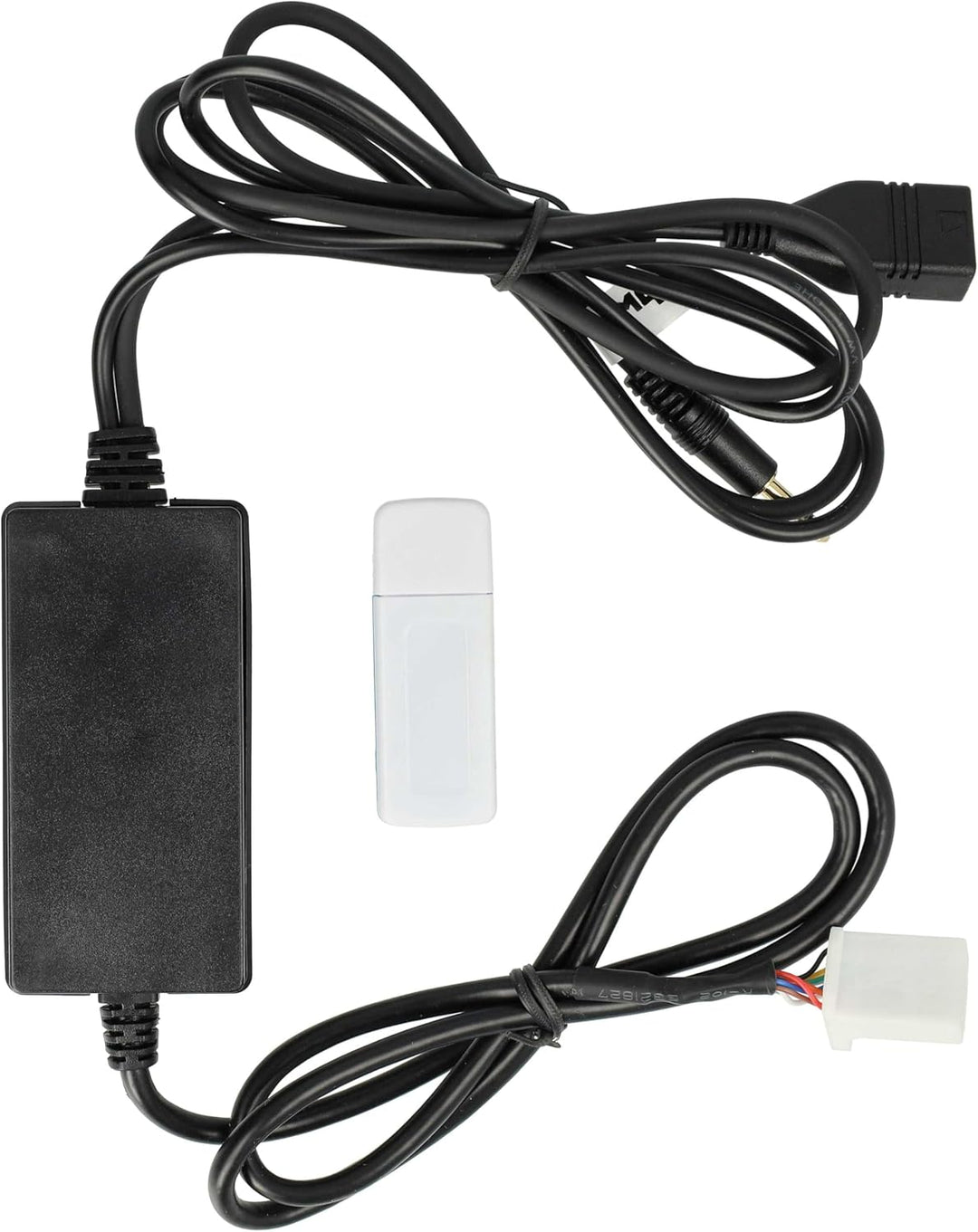 vhbw AUX Line In Adapter Kabel KFZ Radio kompatibel mit Toyota Yaris 2006-2010 Auto, Fahrzeug, USB