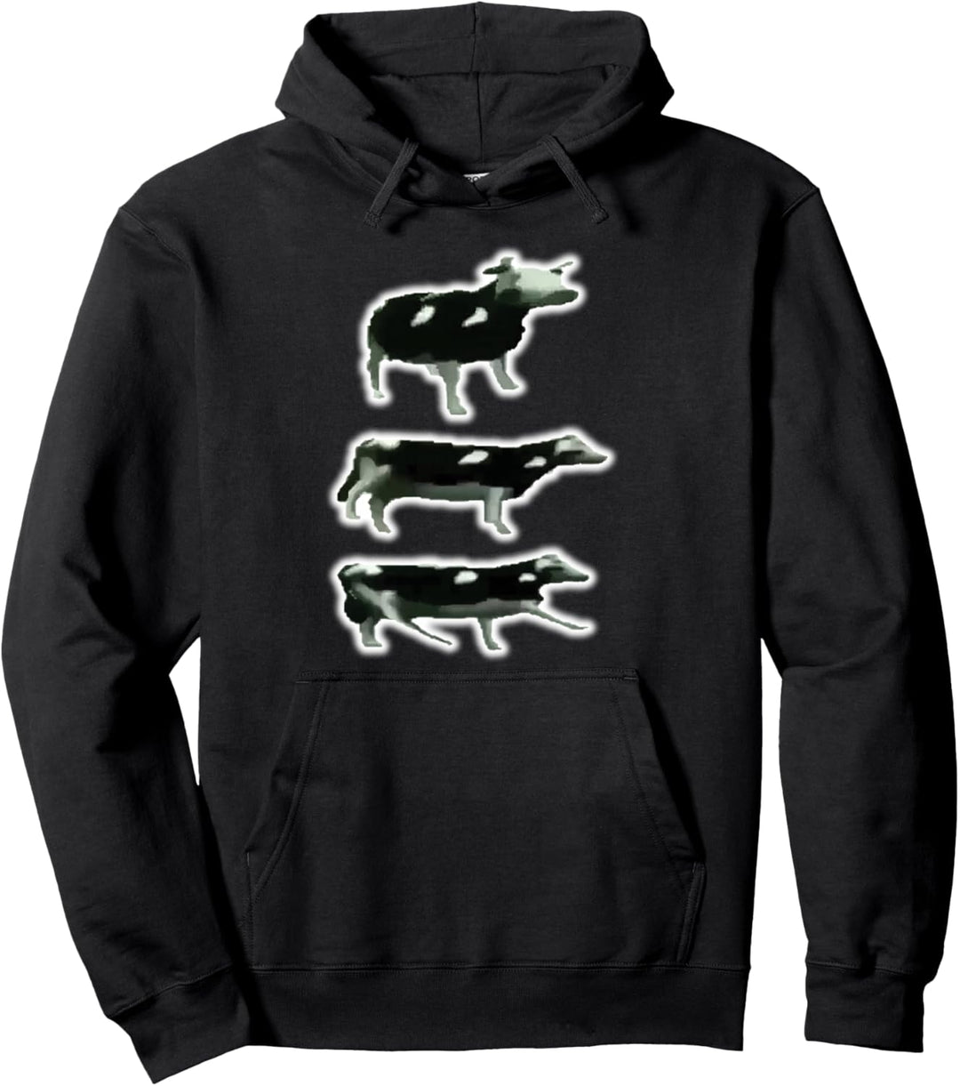Dancing Polish Cow Meme Pullover Hoodie
