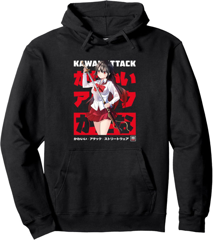 Katana Yandere Kawaii Japanischer Anime Pullover Hoodie