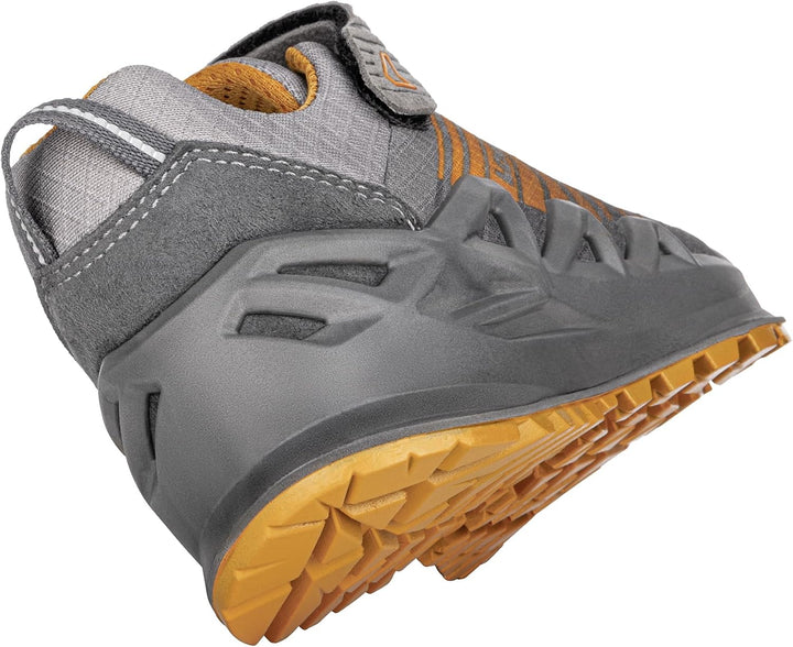 LOWA Halbschuh MERGER GTX JUNIOR VCR LO 24 EU Graphit Mango, 24 EU Graphit Mango