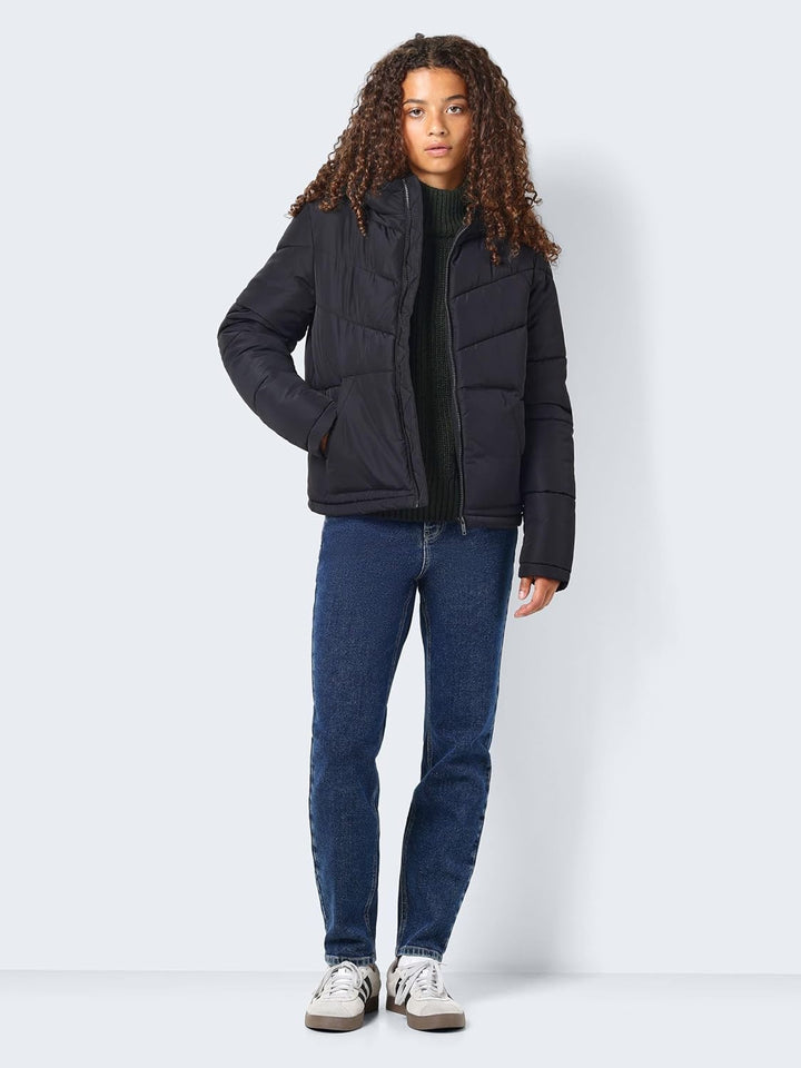 Noisy may Damen Nmdalcon L/S Jacket Bg Noos Jacke M Schwarz, M Schwarz