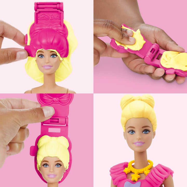 Play-Doh Barbie Rüschen & Schleifen Puppenset, Barbie Rüschen & Schleifen