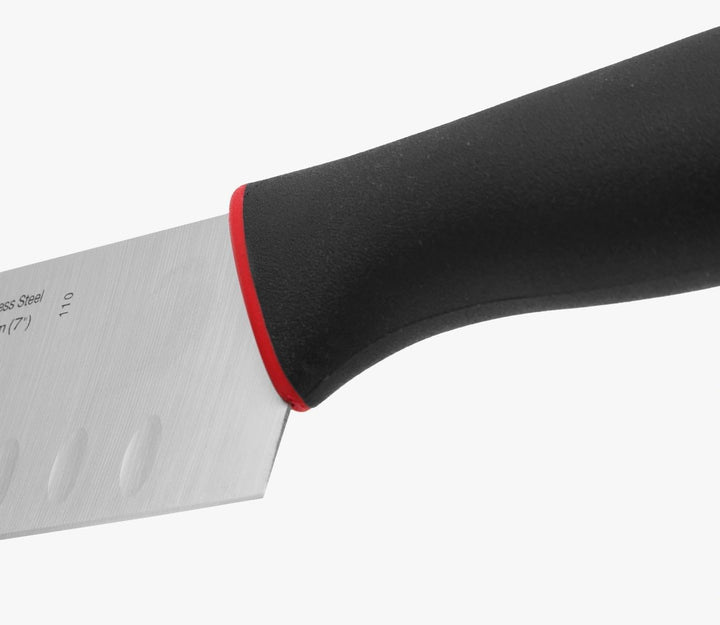 Arcos Serie Duo - Santoku Messer Messer Asiatischer Art- Klinge Nitrum Edelstahl 180 mm - HandGriff