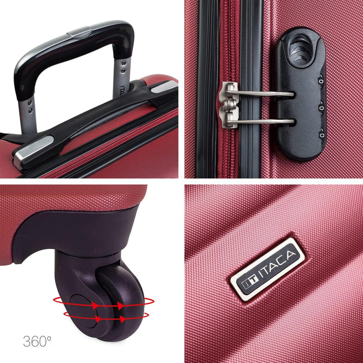 ITACA - Gepäck-Sets, Reisekoffer, Reisekoffer Set, Kofferset, Hartschalenkoffer, Trolley-Set, Luggag