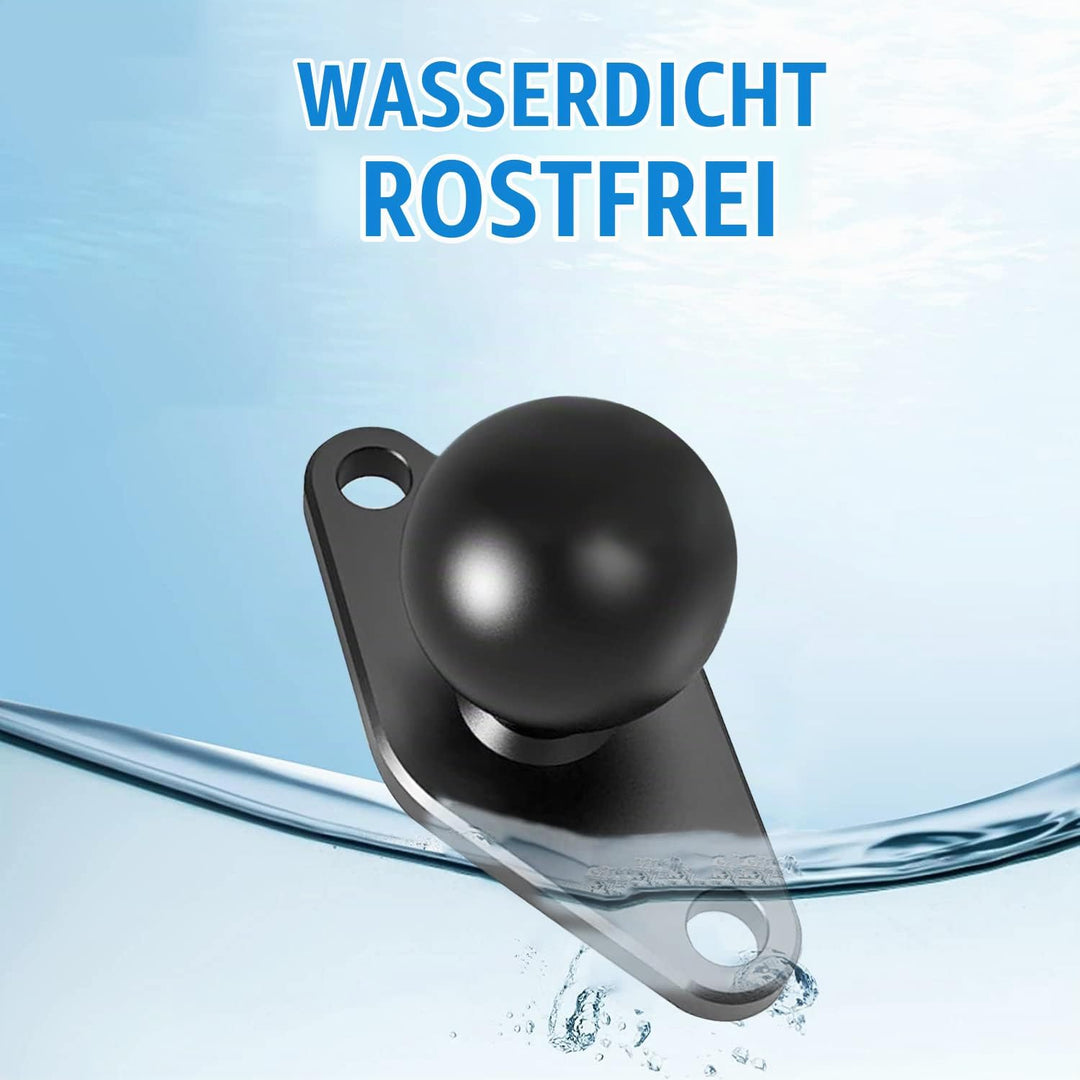 Ram Mount Arm Handyhalter Fahrrad Kugelkopf Wandhalterung Diamant Base 2 Stck 1" Handyhalterung zum