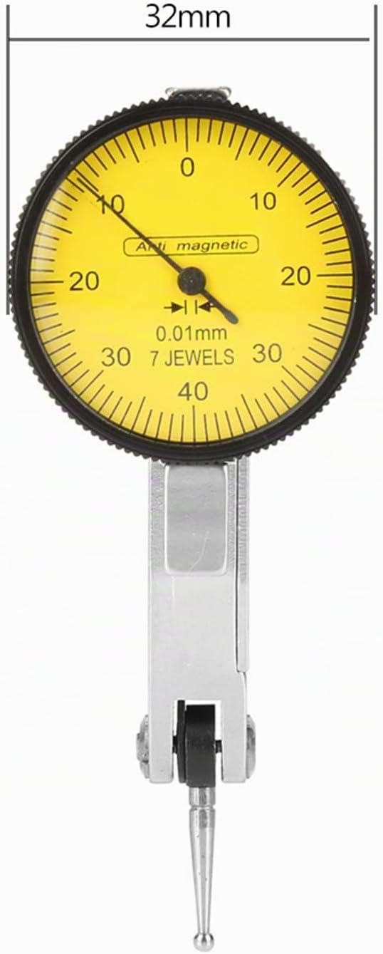 Messuhr mit Magnethalter, Centesimal Komparator mit Artikulierter Magnetischer Basis Mikrometer Fühl