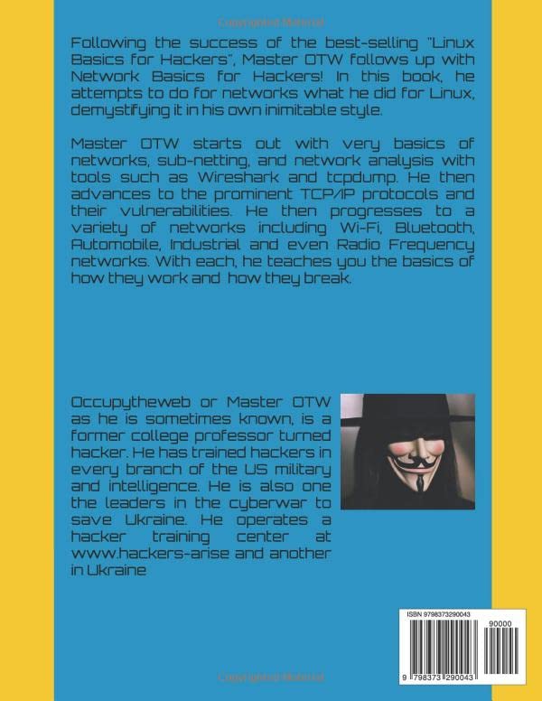 Network Basics for Hackers: How Networks Work and How They Break, Taschenbuch