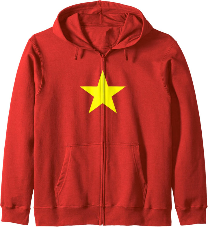 Vietnamesische Flagge Vietnam Kapuzenjacke