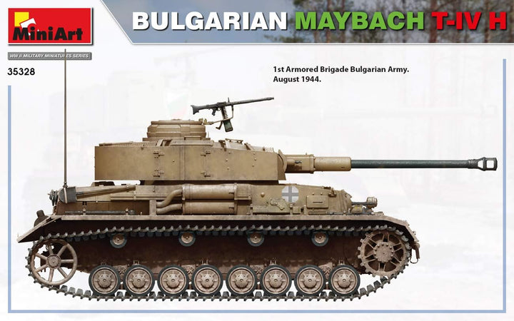 Miniart MIN35328 Bulgarischer Maybach T-IV H im Massstab 1:35 Plastikmodellbausatz, verschieden