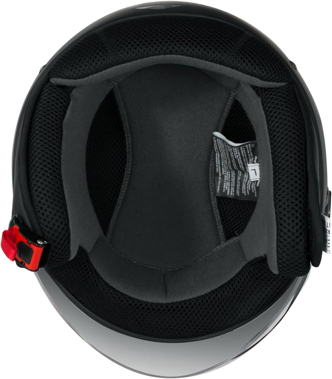 Motorradhelm Quad Roller Offenes JetHelm Viser ECE 22 06 Polierten Blau M 57-58 cm ( M) Blau, 57-58